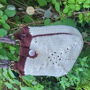 Hand made crochet bag